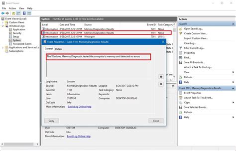 memorydiagnostics-results|How to Resolve Windows Memory Problems With the Memory .